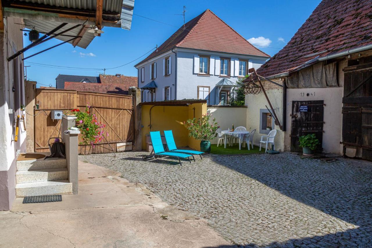 Ma Rose Des Lumieres Maison Independante 6 Personnes Avec Grande Cour Griesheim-près-Molsheim Eksteriør bilde